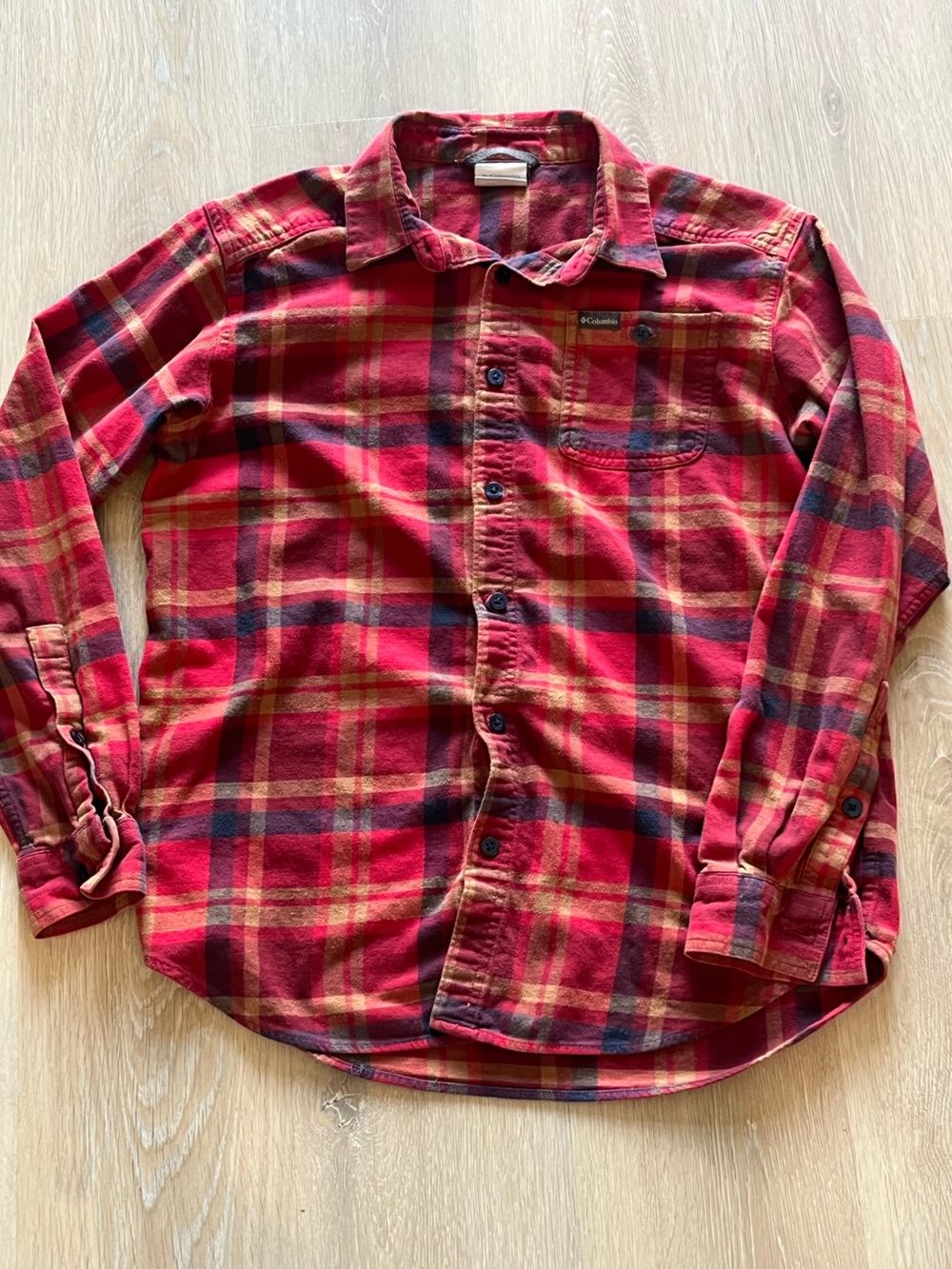 Columbia Flannel Shirt Medium
